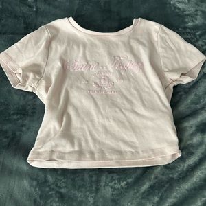 baby pink tee